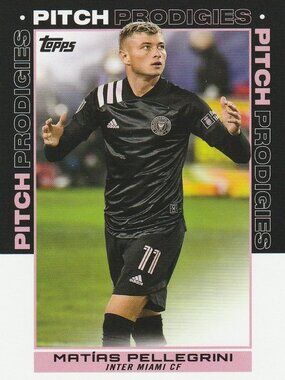 Matias Pellegrini - 2021 Topps MLS Pitch Prodigies Card